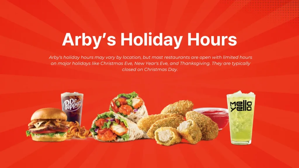 Arby’s Holiday Hours